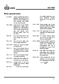 浏览型号AIC1686CN的Datasheet PDF文件第7页