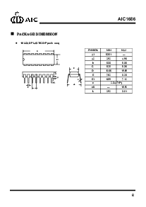 浏览型号AIC1686CN的Datasheet PDF文件第8页