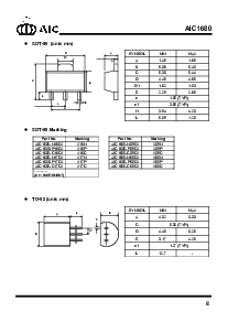 浏览型号AIC1680-P60CX的Datasheet PDF文件第8页
