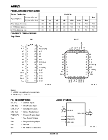 浏览型号AM27C64-200DIB的Datasheet PDF文件第2页