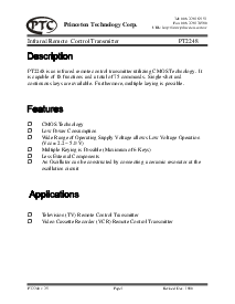 浏览型号PT2248-SN的Datasheet PDF文件第1页