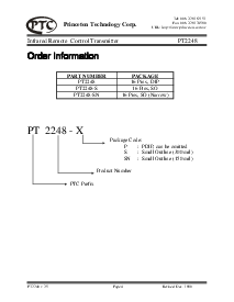 浏览型号PT2248-SN的Datasheet PDF文件第4页