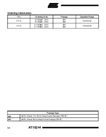 浏览型号AT16244F-25XC的Datasheet PDF文件第6页