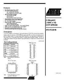 浏览型号AT27C2048-55VI的Datasheet PDF文件第1页