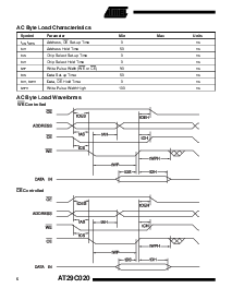 浏览型号AT29C020-90JC的Datasheet PDF文件第6页