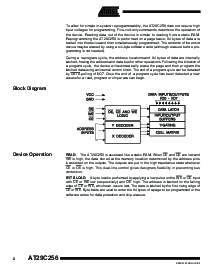 浏览型号AT29C256-15PI的Datasheet PDF文件第2页