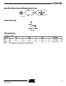 浏览型号AT29C256-12PI的Datasheet PDF文件第7页