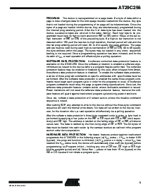 浏览型号AT29C256-90JI的Datasheet PDF文件第3页
