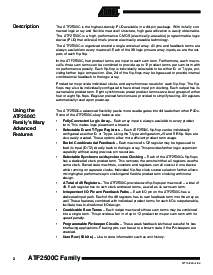 浏览型号ATF2500C-20PC的Datasheet PDF文件第2页