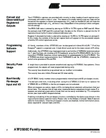 浏览型号ATF2500C-20PC的Datasheet PDF文件第4页