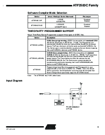 浏览型号ATF2500C-20PC的Datasheet PDF文件第5页