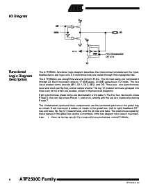 浏览型号ATF2500C-20PC的Datasheet PDF文件第6页