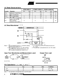 浏览型号AT49LV4096-12RC的Datasheet PDF文件第6页