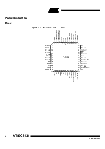 浏览型号AT89C5131的Datasheet PDF文件第4页