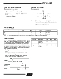 浏览型号ATF16LV8C-10XC的Datasheet PDF文件第5页