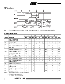 浏览型号ATF22V10B-15PC的Datasheet PDF文件第4页