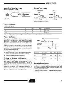 浏览型号ATF22V10B-15PC的Datasheet PDF文件第5页