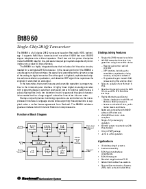 浏览型号BT8960EPF的Datasheet PDF文件第1页