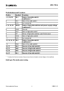 浏览型号BTS770G的Datasheet PDF文件第4页