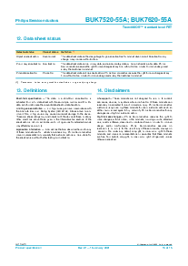 浏览型号BUK7520-55A的Datasheet PDF文件第13页