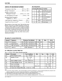 浏览型号CAT1161PI-25TE13的Datasheet PDF文件第2页