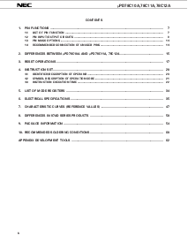 浏览型号UPD78C12AGQ的Datasheet PDF文件第6页