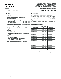 浏览型号CD74HC08M96的Datasheet PDF文件第1页