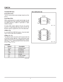 浏览型号X24C04S8M的Datasheet PDF文件第2页