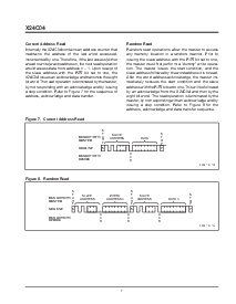 浏览型号X24C04S8M的Datasheet PDF文件第7页
