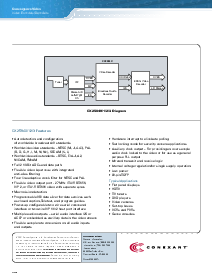 浏览型号CX25843的Datasheet PDF文件第4页