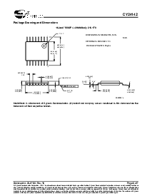 浏览型号CY24142ZXC-01的Datasheet PDF文件第6页