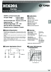 浏览型号XC6201P502PR的Datasheet PDF文件第1页