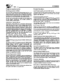 浏览型号CY25100ZXCF的Datasheet PDF文件第3页