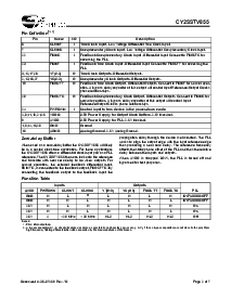 浏览型号CY2SSTV855ZC的Datasheet PDF文件第2页