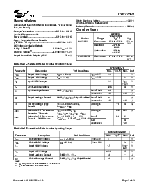 浏览型号CY62256V25LL的Datasheet PDF文件第3页