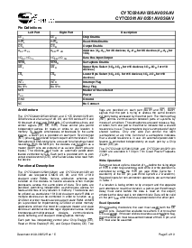 浏览型号CY7C026AV的Datasheet PDF文件第5页