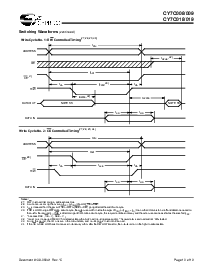 浏览型号CY7C008-20AC的Datasheet PDF文件第10页