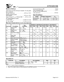 浏览型号CY7C1021CV33-15ZI的Datasheet PDF文件第3页