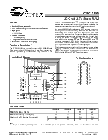 浏览型号CY7C1399B-10VC的Datasheet PDF文件第1页