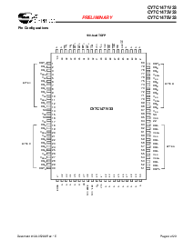 浏览型号CY7C1471V33-100BZXC的Datasheet PDF文件第4页