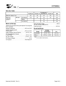 浏览型号CY7C291AL-35JC的Datasheet PDF文件第2页