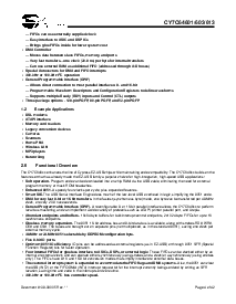 浏览型号CY7C64603-52NC的Datasheet PDF文件第4页