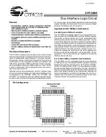 浏览型号CY7C964-NC的Datasheet PDF文件第1页