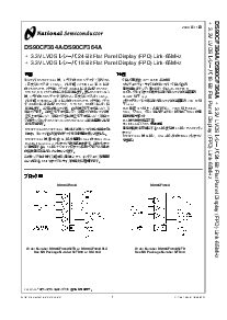 浏览型号DS90CF384AMTD的Datasheet PDF文件第1页