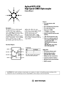 浏览型号HCPL0738的Datasheet PDF文件第1页