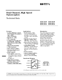 浏览型号HCPL2531的Datasheet PDF文件第1页