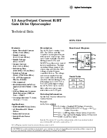浏览型号HCPL-T250的Datasheet PDF文件第1页