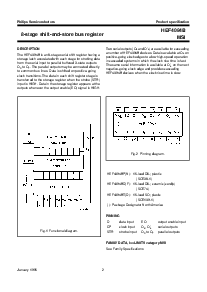 浏览型号HEF4094BD的Datasheet PDF文件第2页