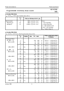 浏览型号HEF4526BT的Datasheet PDF文件第6页
