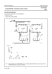 浏览型号HEF4526BT的Datasheet PDF文件第9页